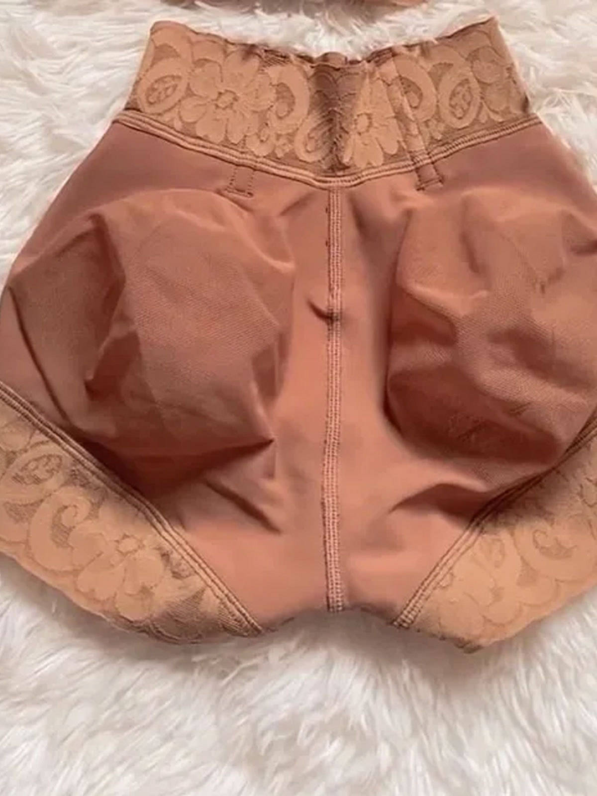 Invisible Low Waist Seamless Tummy Control Butt Push Up Short