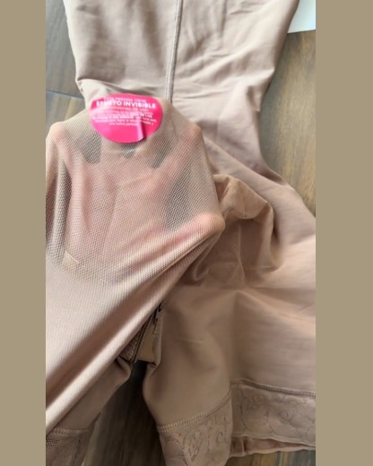 Zippered Tummy Control Butt Lifting Shapewear