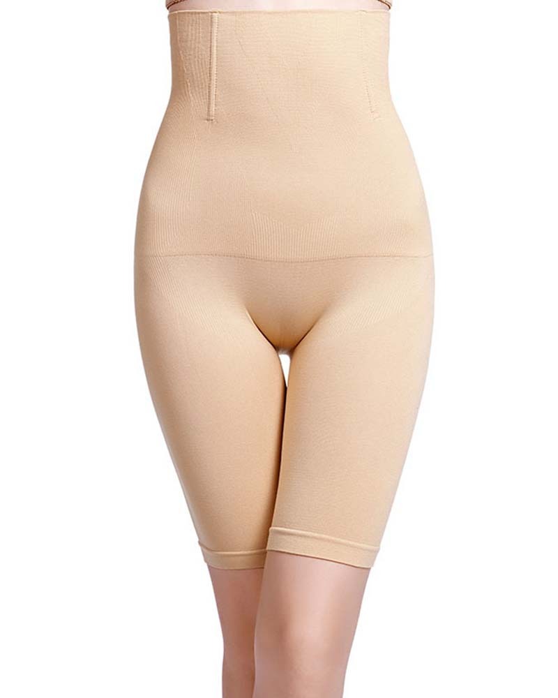 High-Waisted Boxers Corset And Hip Lift Body Sculpting Pants