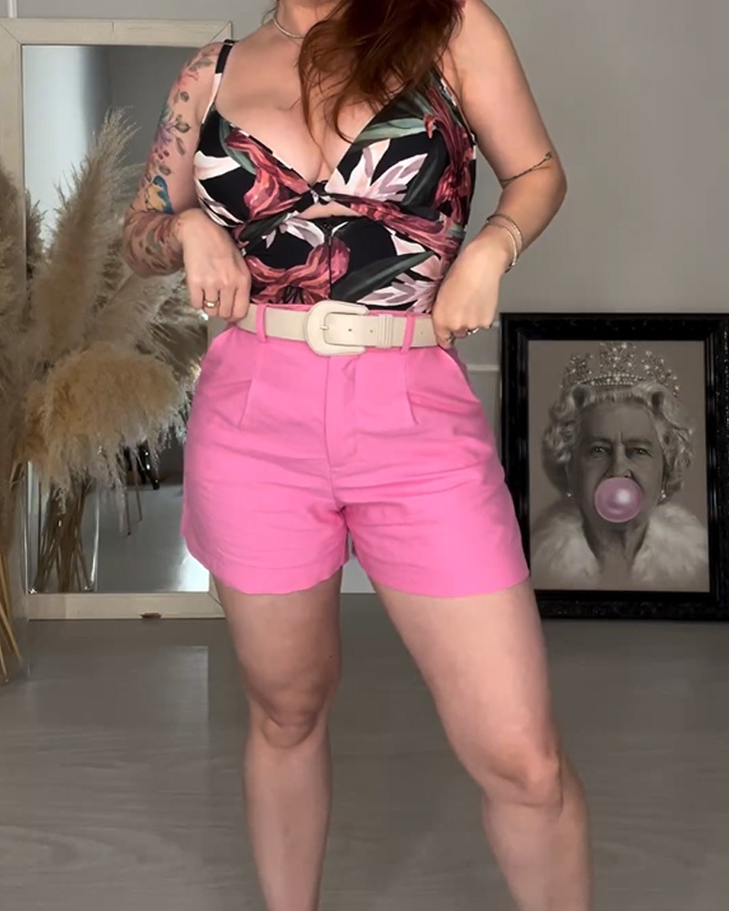 Printed Tummy Control Swimsuits & Slimming Bathing Suits