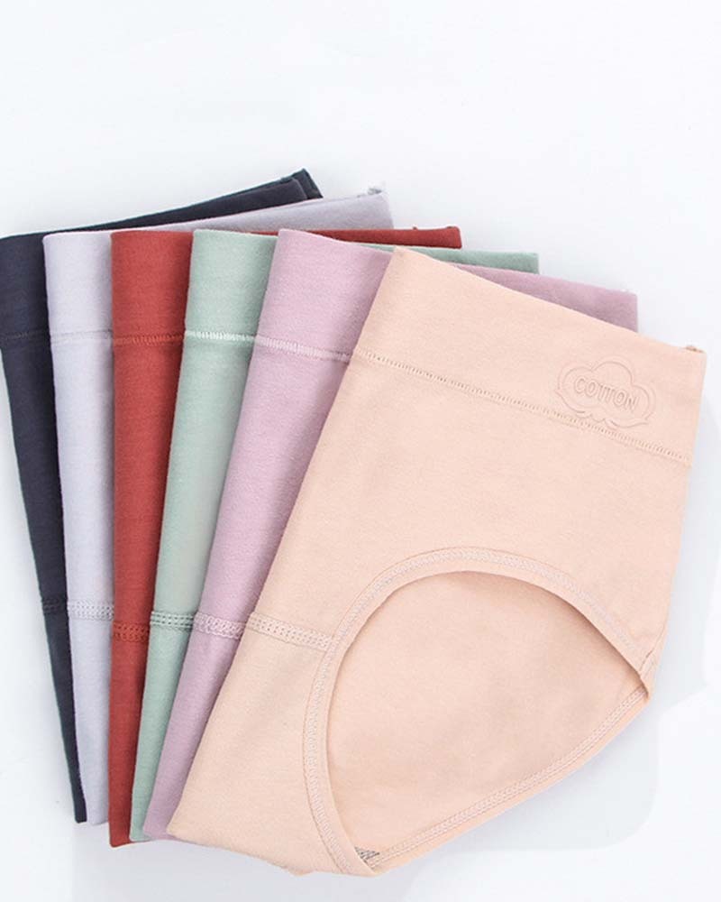 Mid-waist cotton graphene underpants