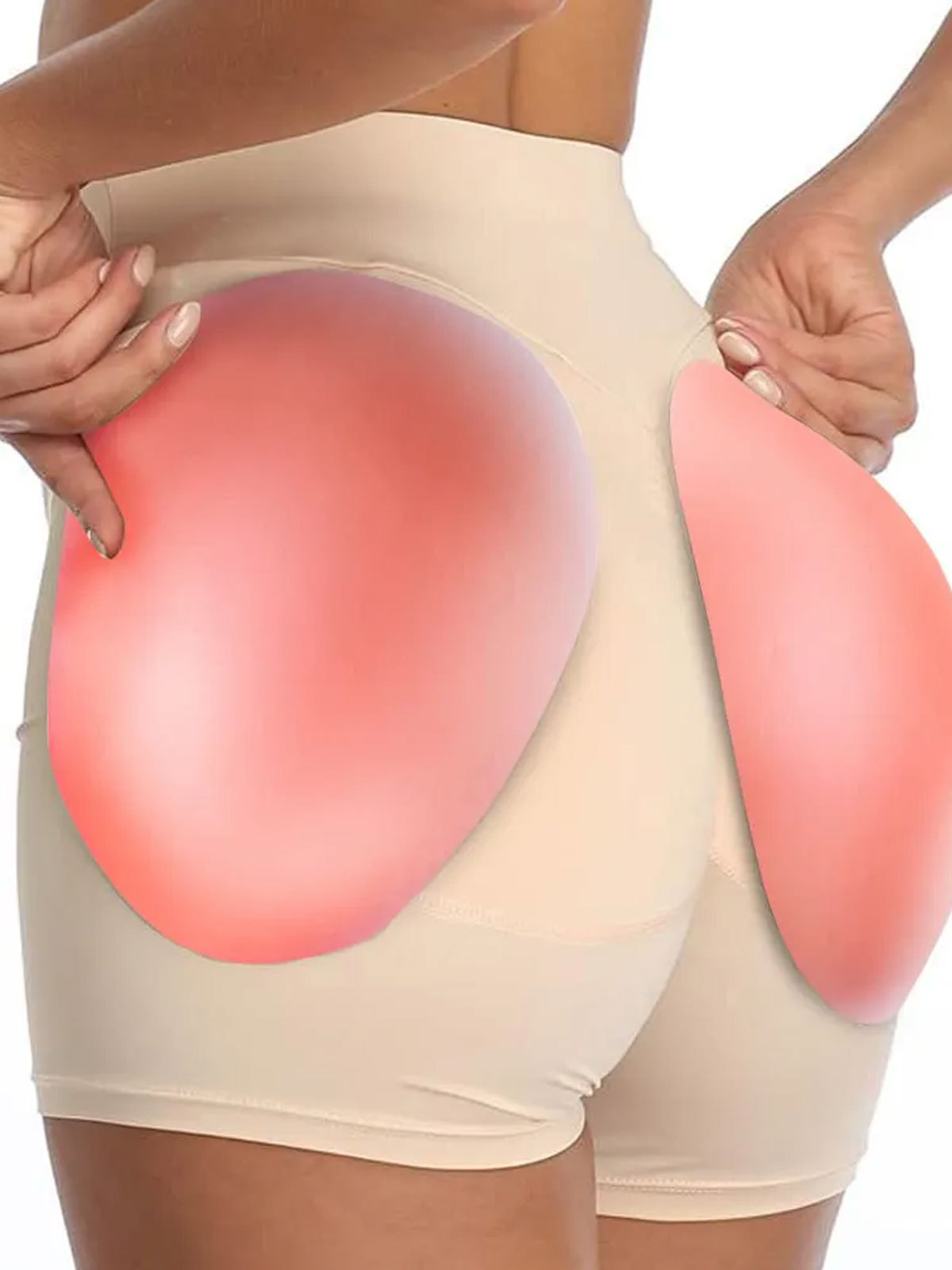 300G Silicone Butt Pads Buttock Enhancer Underwear Silicone Padded Panties for Women-ChicCurve