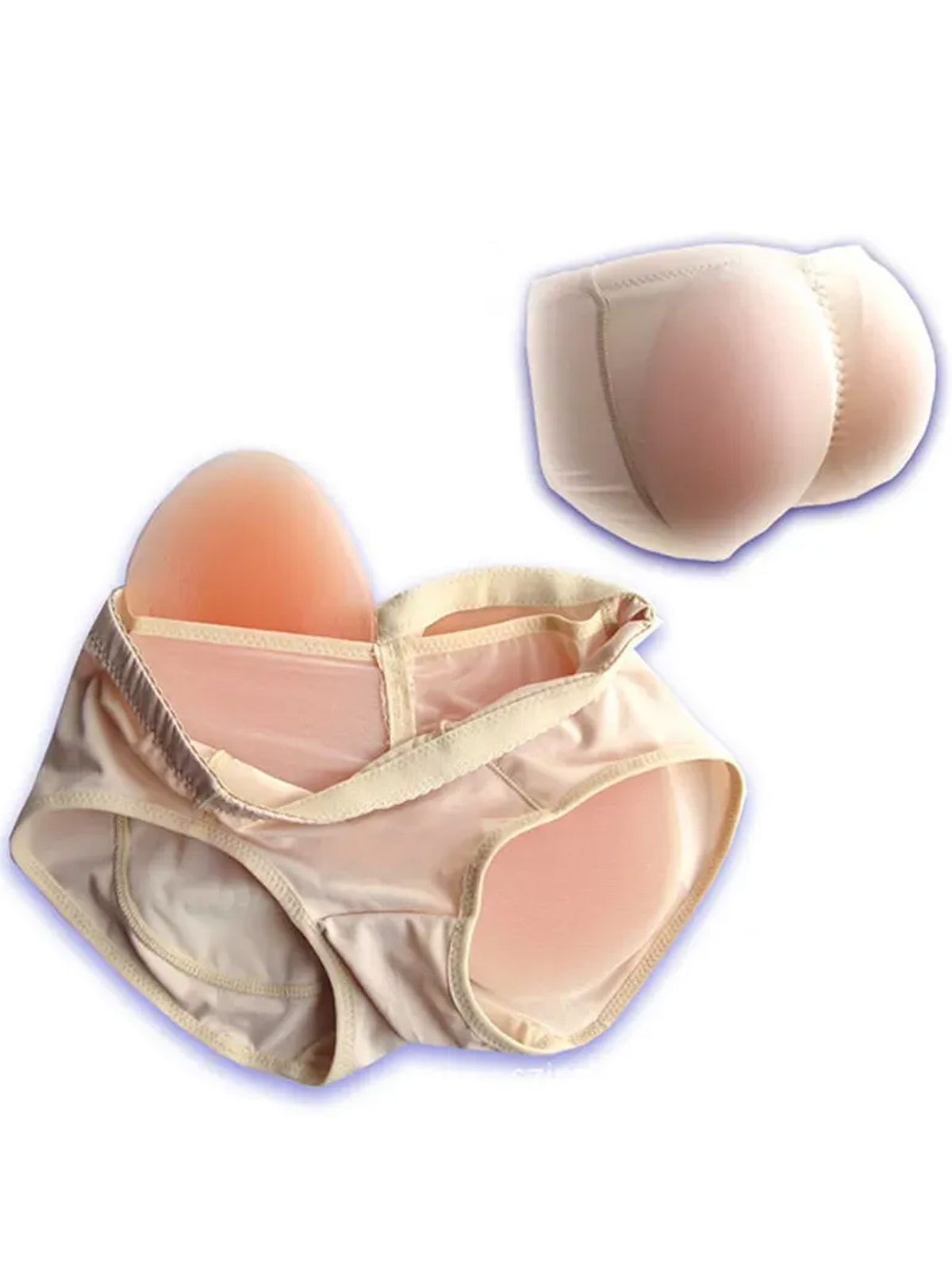 300G Silicone Butt Pads Buttock Enhancer Underwear Silicone Padded Panties for Women