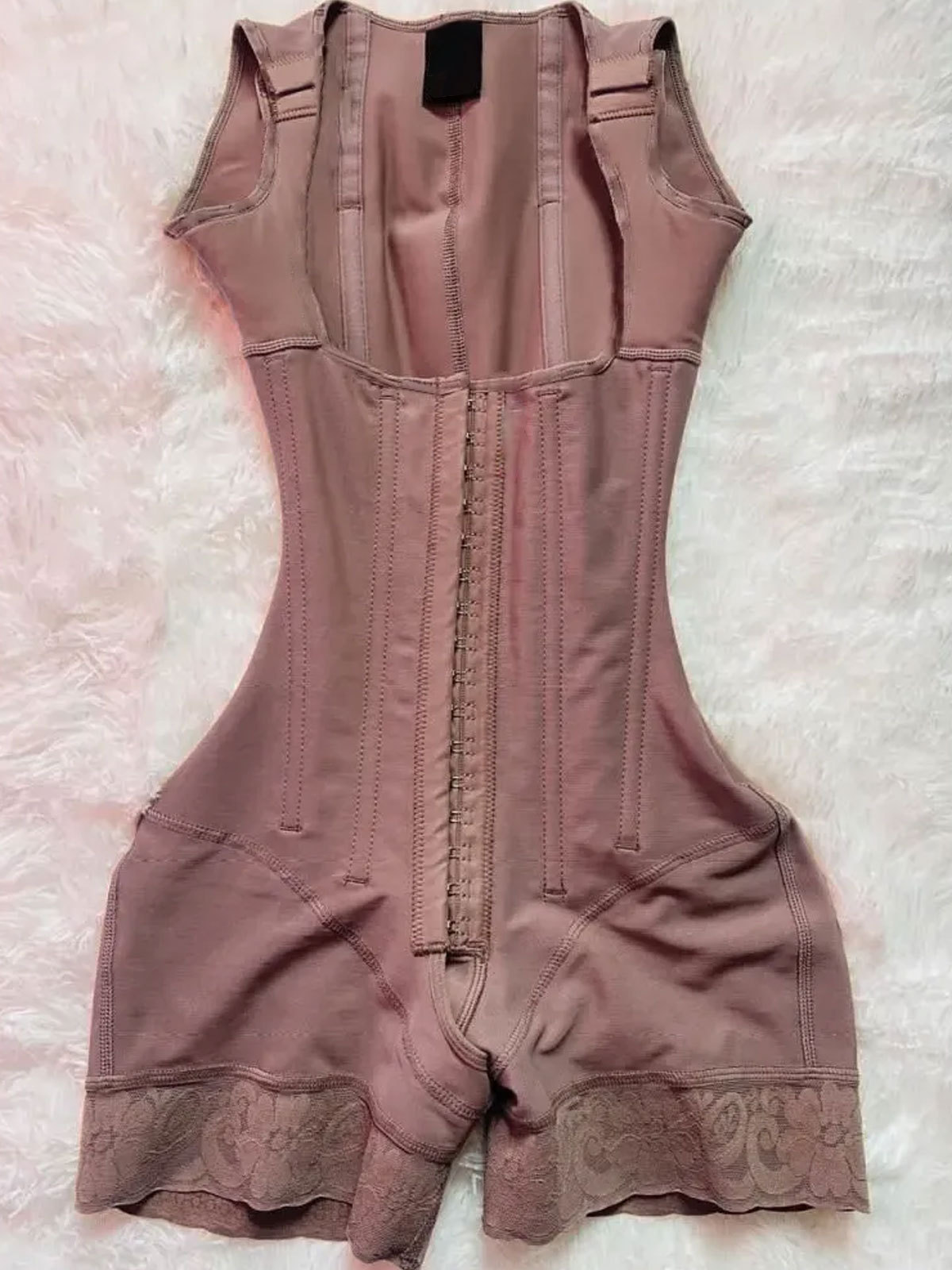 Buttoned Butt Lift Full Body Shaper