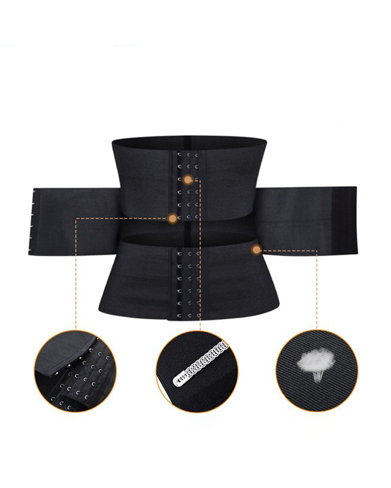 Buttoned Waist Shaping And Abdominal Belt