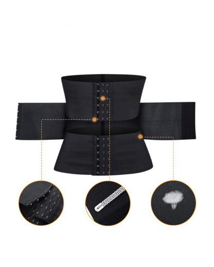 Buttoned Waist Shaping And Abdominal Belt
