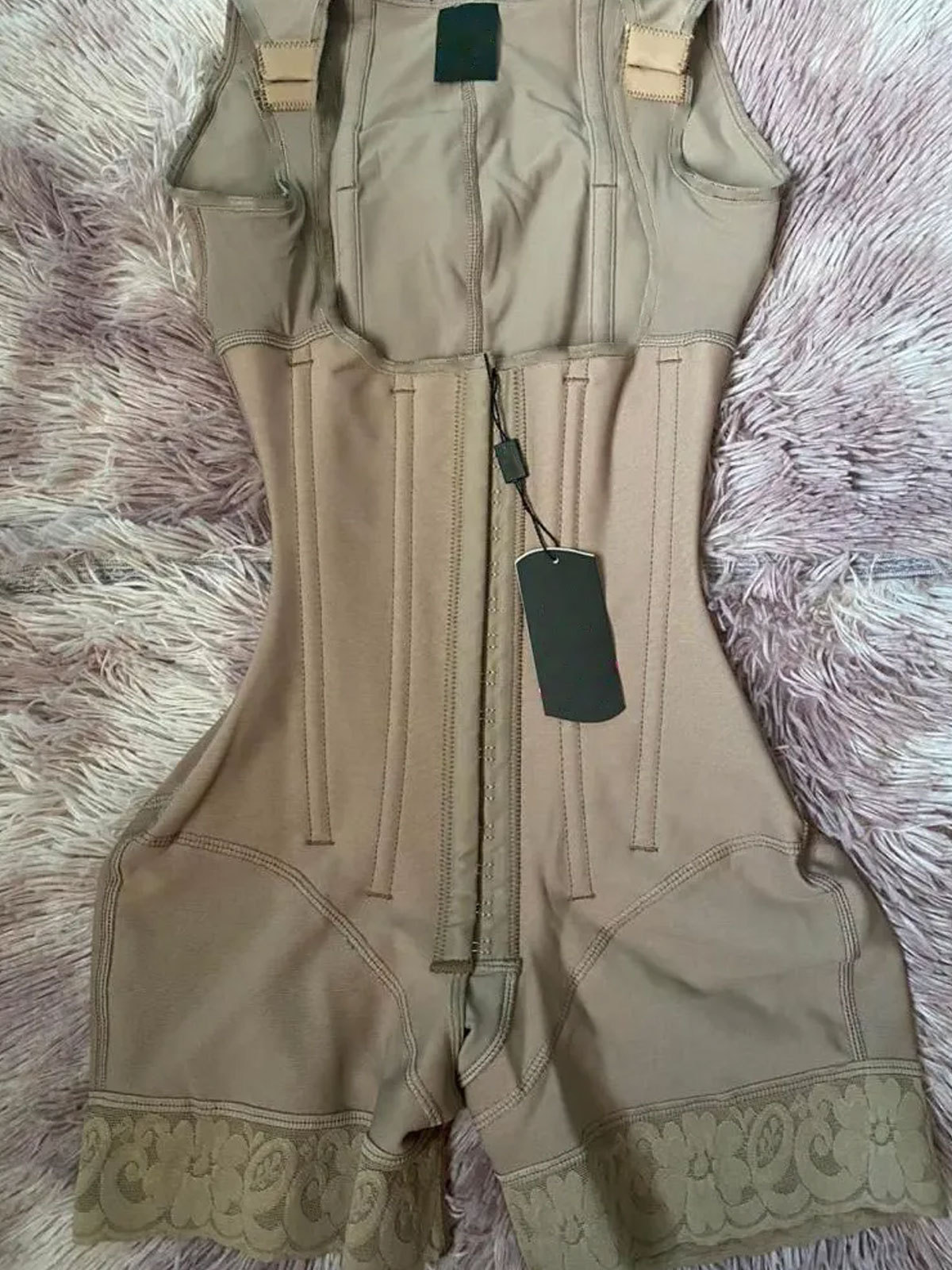 Buttoned Butt Lift Full Body Shaper