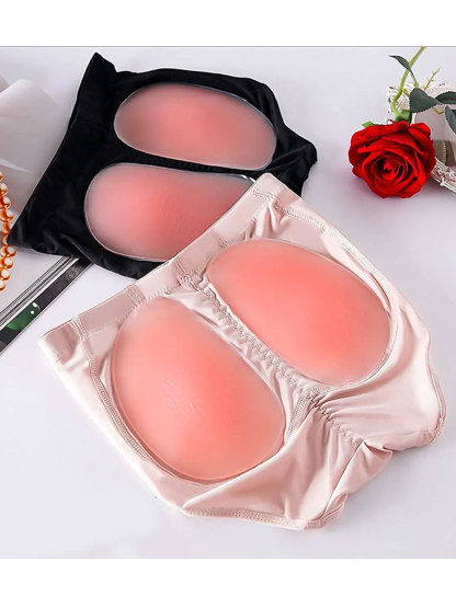 300G Silicone Butt Pads Buttock Enhancer Underwear Silicone Padded Panties for Women