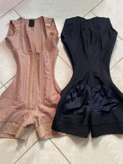 Buttoned Butt Lift Full Body Shaper