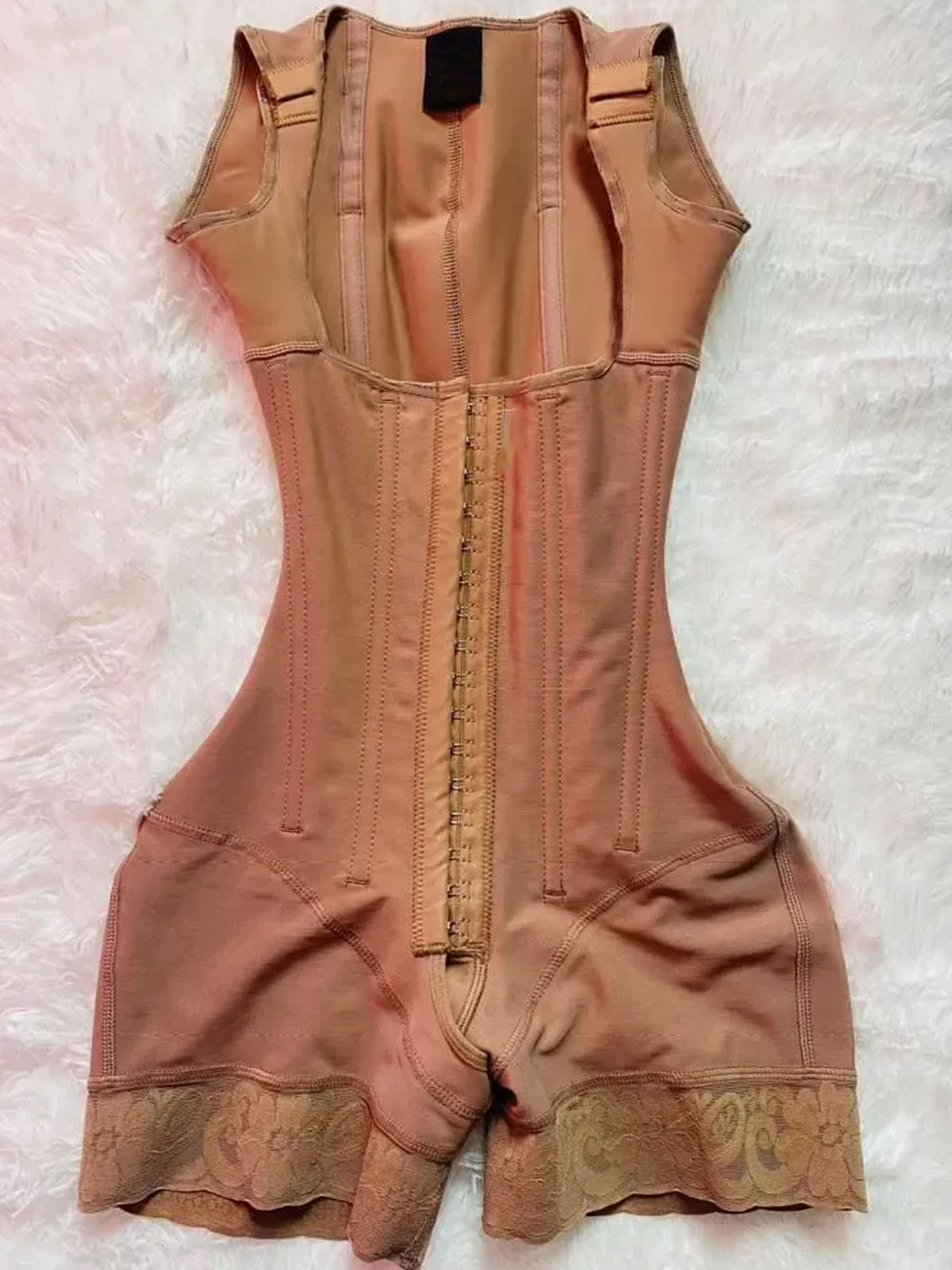 Buttoned Butt Lift Full Body Shaper