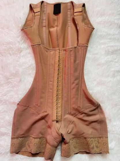 Buttoned Butt Lift Full Body Shaper
