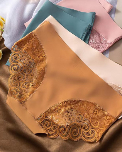Sexy Lace Seamless Antibacterial Underwear