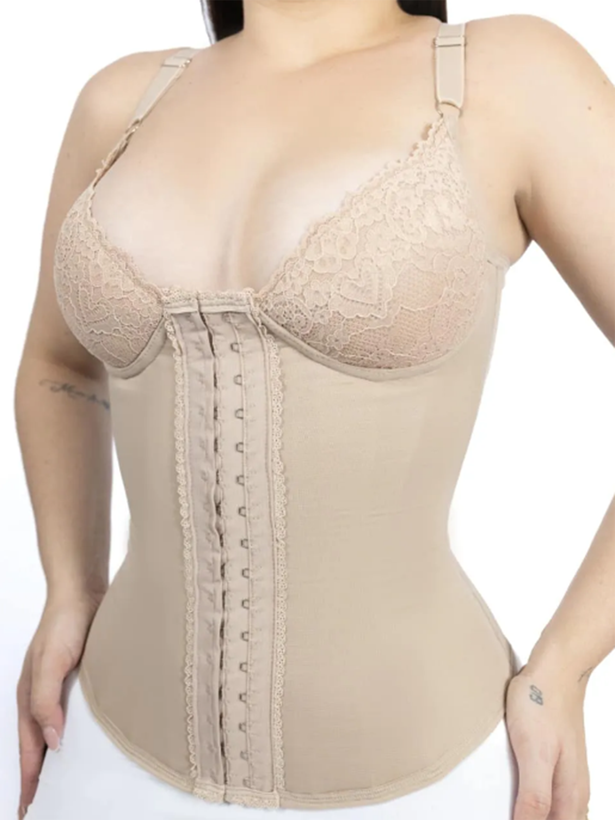 Women's Daily Sexy Lace Chest Support Waistline Girdle
