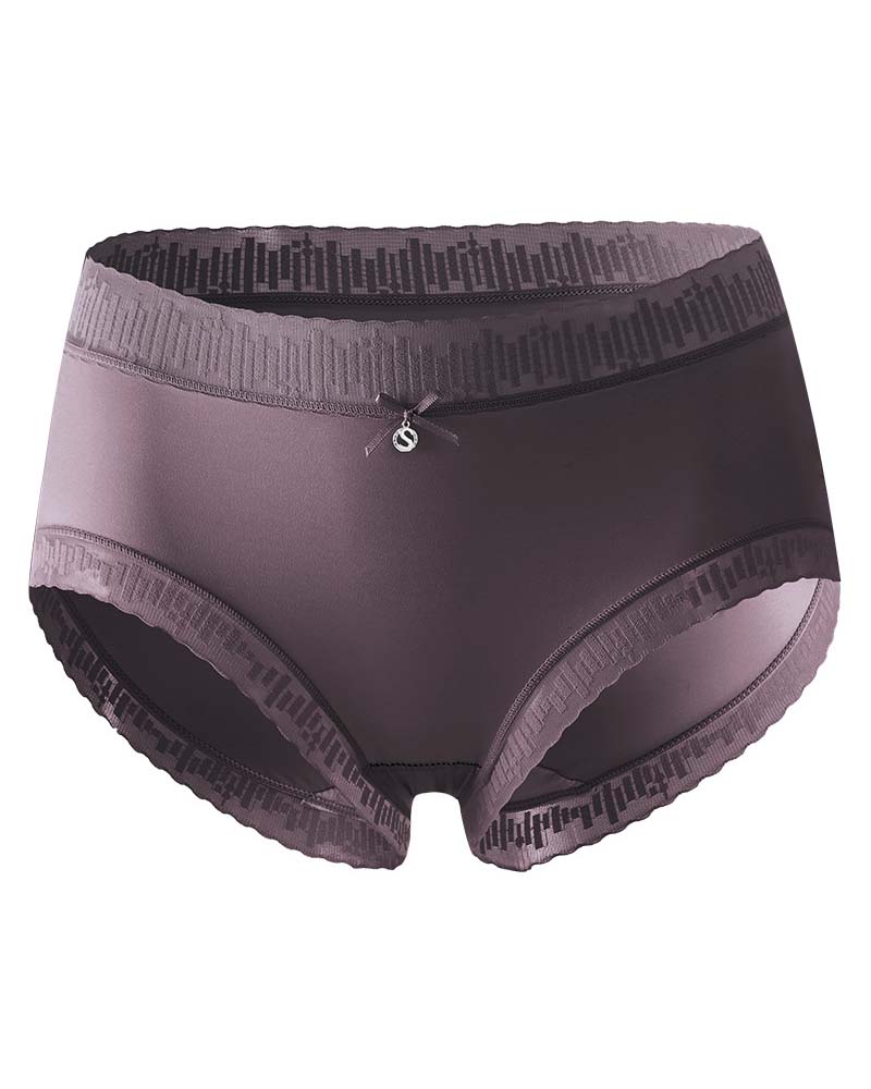 High Waist Lightweight Luxury Mulberry Silk Antibacterial Crotch Panties