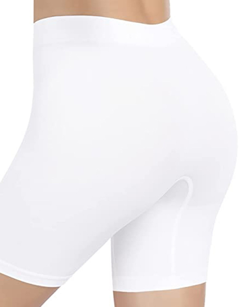 Three-Point High-Waisted Sports Nude Shapewear Shorts