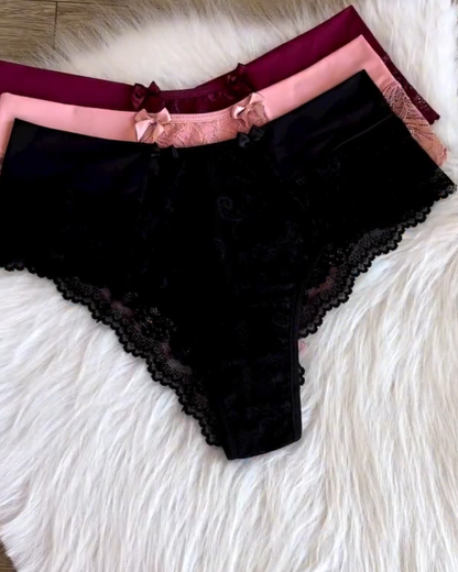 ChicCurve Multi-Colored Yoga Thong Panties