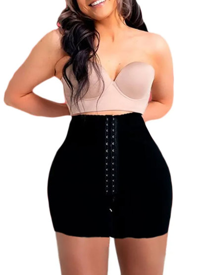 Front Hooks Double Compression BBL Shorts Ref10065