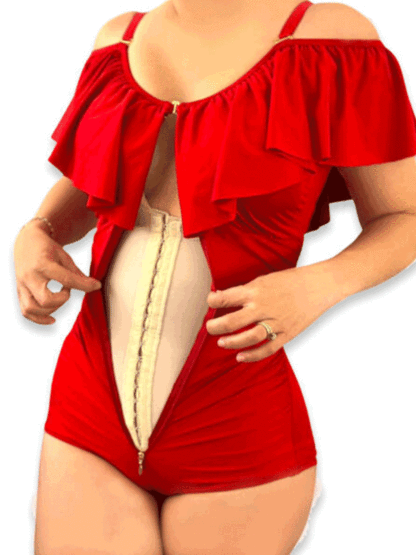Tummy Control Swimsuits & Slimming Bathing Thongs Bodysuits Shapewear