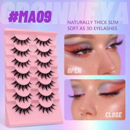 Naturally Thick Slim Soft As 3d Eyelashes