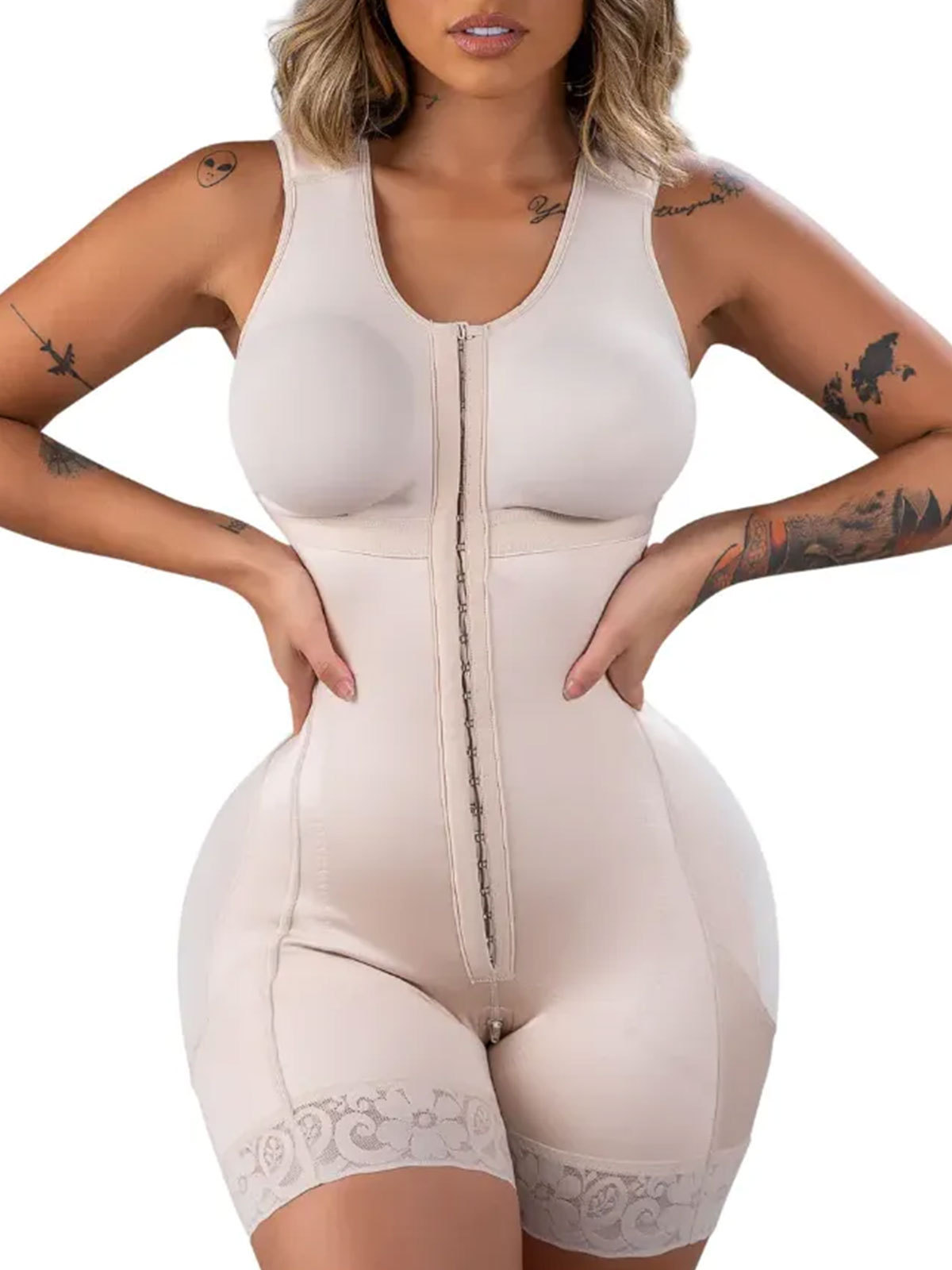 High compression Full Body Shapewear for Post-Surgical Use
