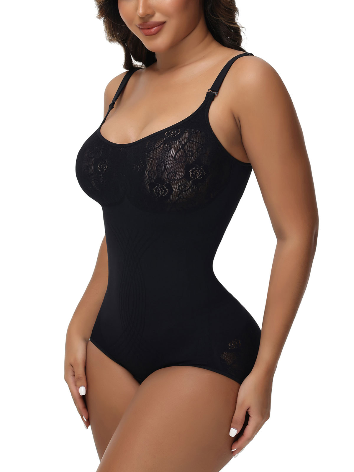 Happy Butt Jacquard Body Shaper