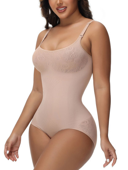 Happy Butt Jacquard Body Shaper