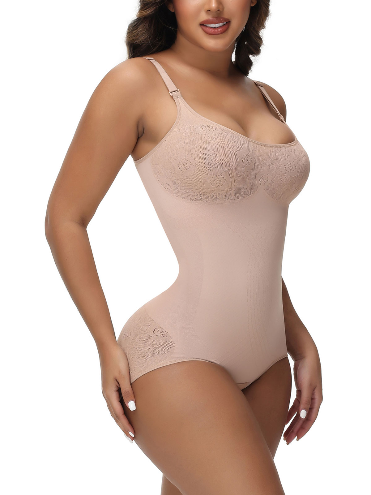 Happy Butt Jacquard Body Shaper