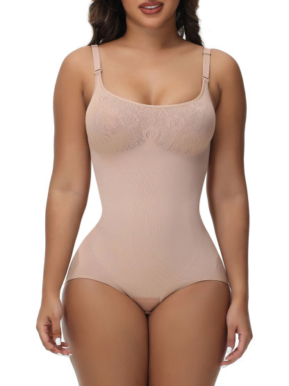 Happy Butt Jacquard Body Shaper