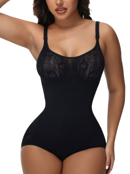 Happy Butt Jacquard Body Shaper
