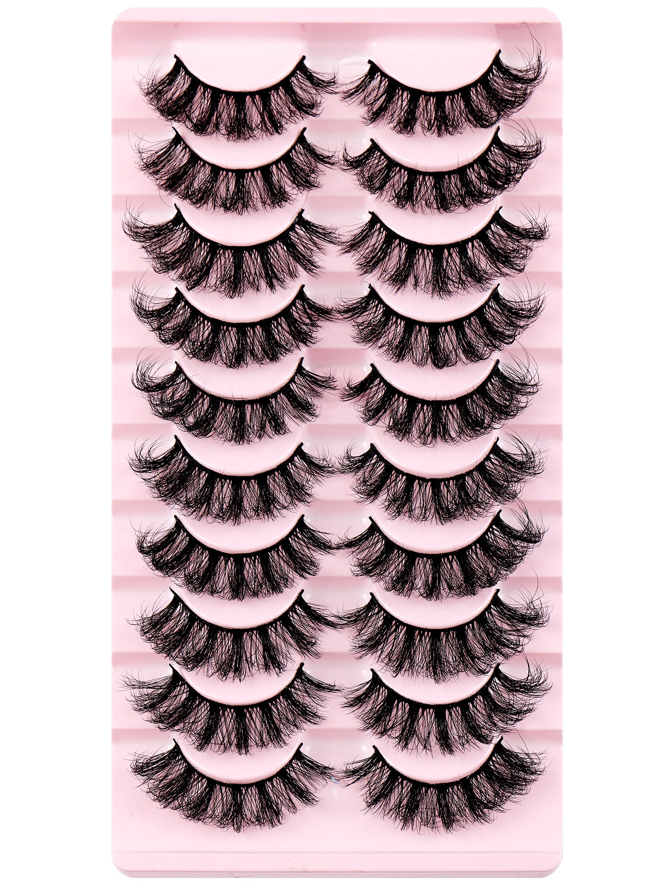 Natural Wispy Fluffy Fake Eyelashes