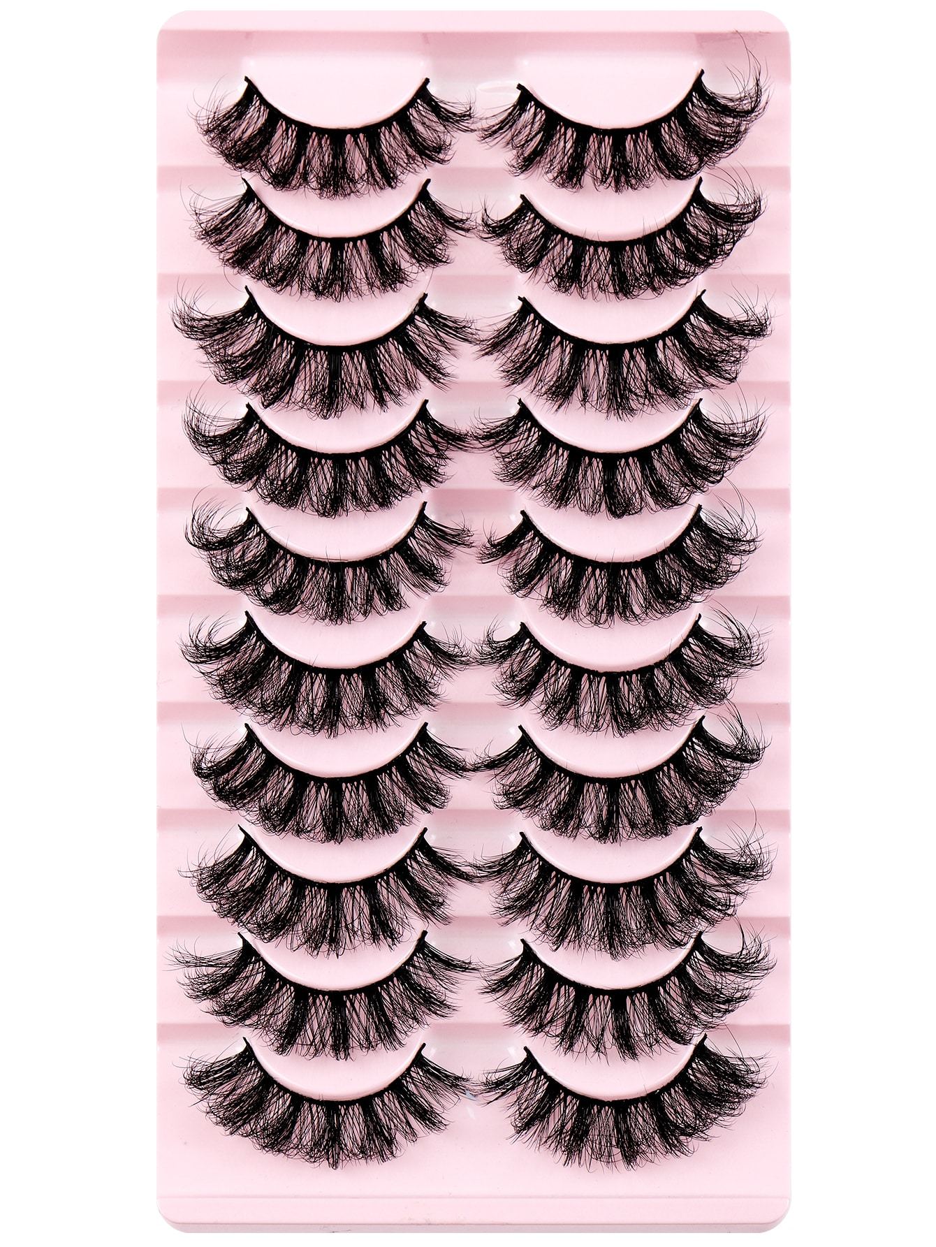 Natural Wispy Fluffy Fake Eyelashes