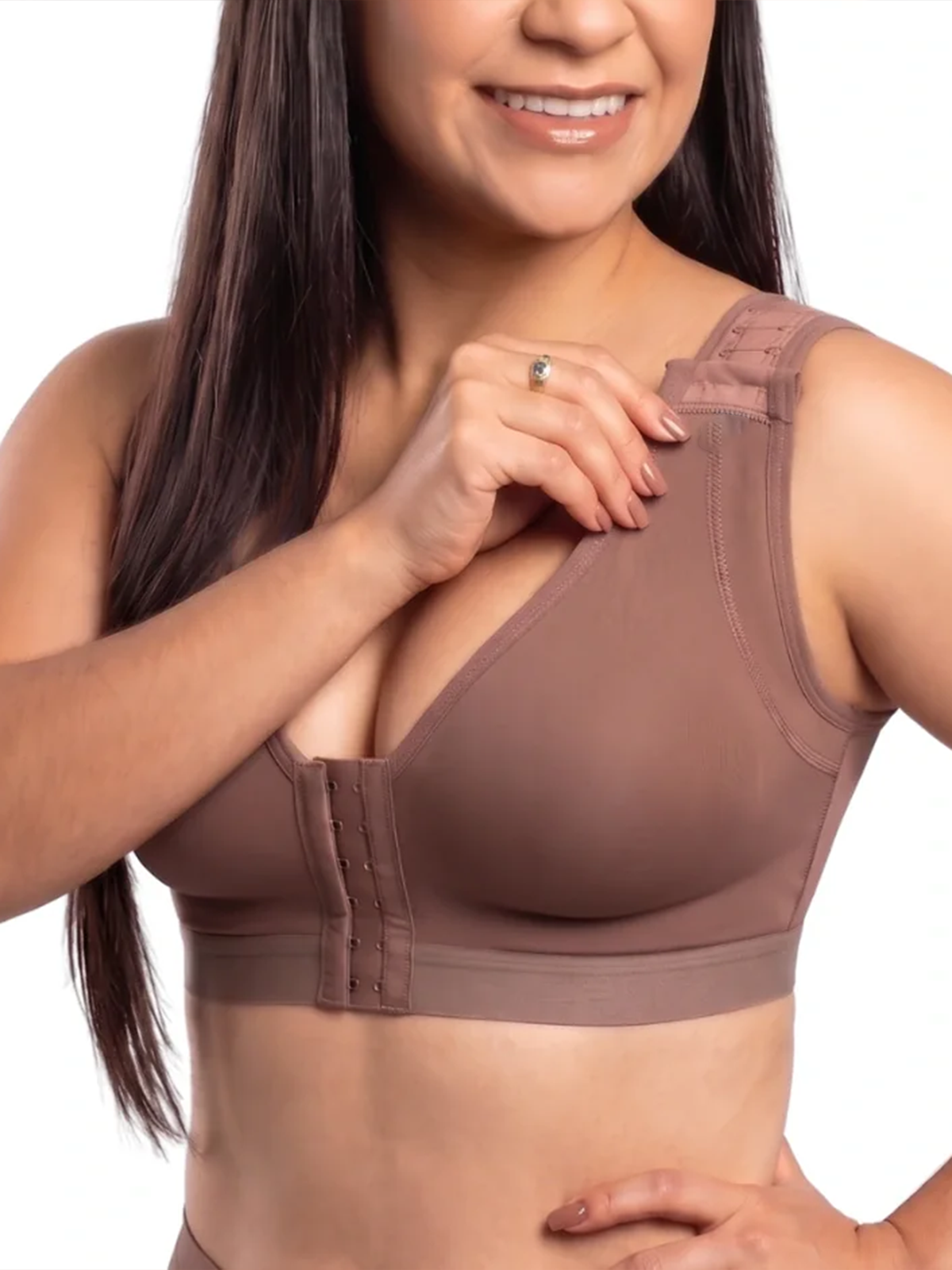Seamless X Back Posture Support Shapewear Bra