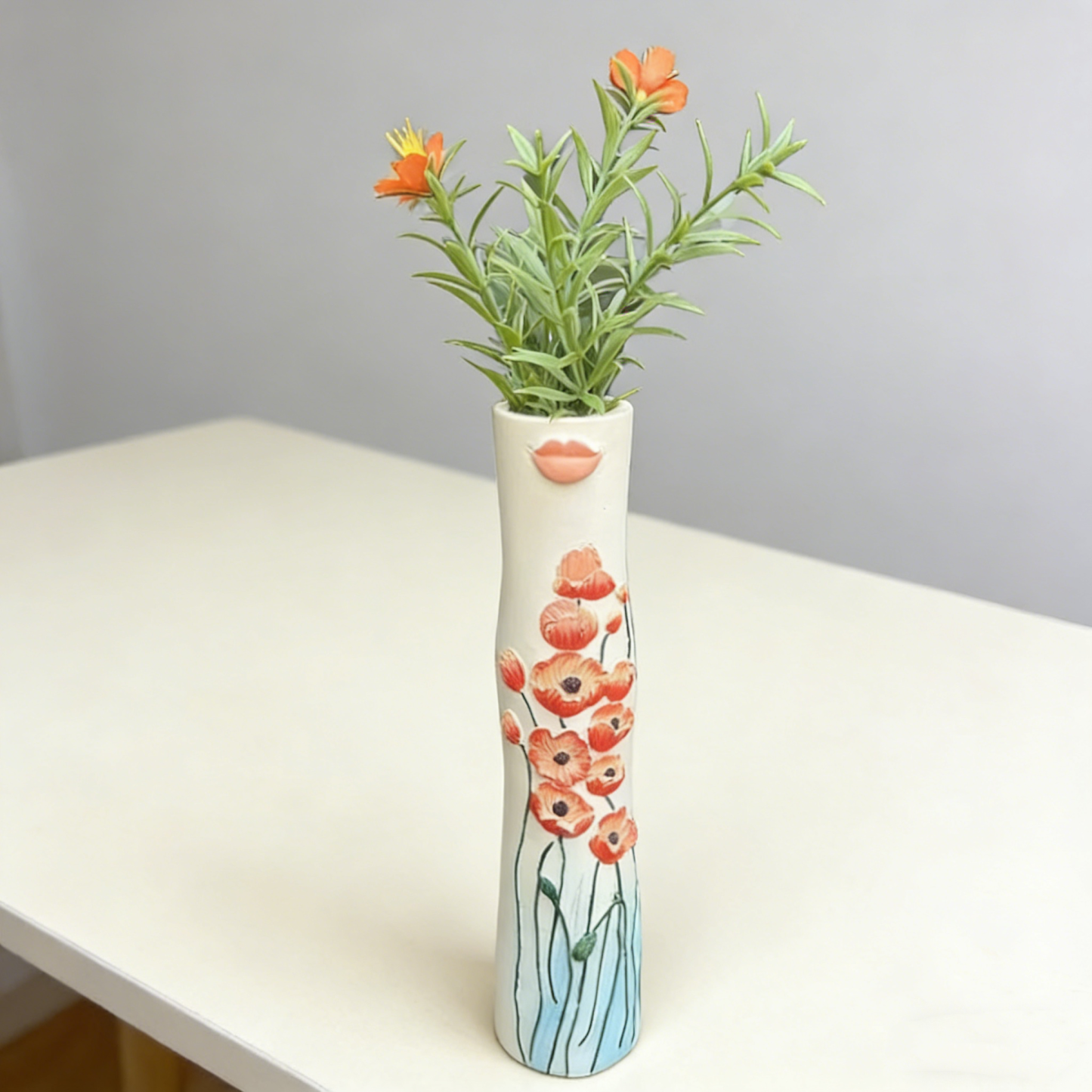 💖🌼Spring Ladies Floral Vase