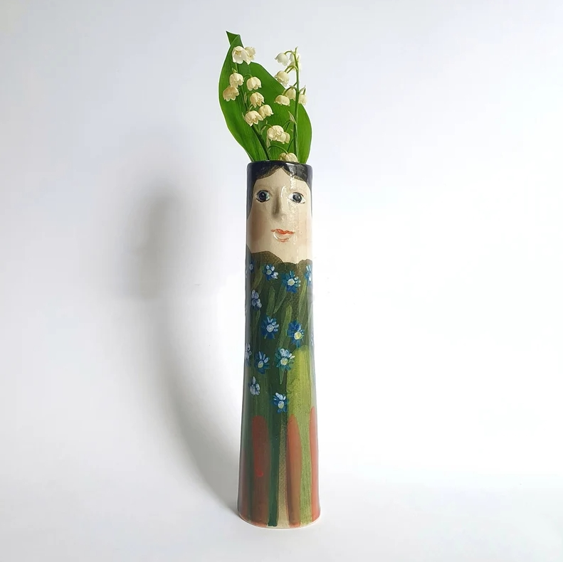 Bohemian style-Flower Family Bud Vases