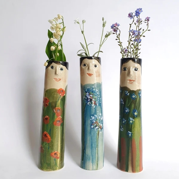 Flower Family Bud Vases