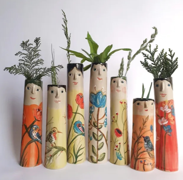 💖Last DAY 50% OFF 🎁Bohemian style-Spring Family Bud Vases