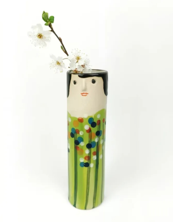 💐🫙HANDMADE SPRING FAMILY BUD VASES