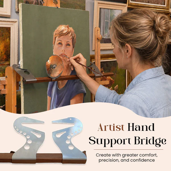 🎨 Adjustable Easel Hand Rest Support Bar