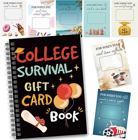 College Survival Gift Card Book 🎓✨