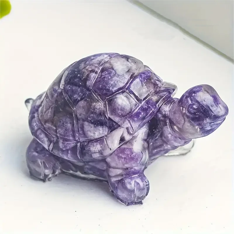 Charming crystal turtle
