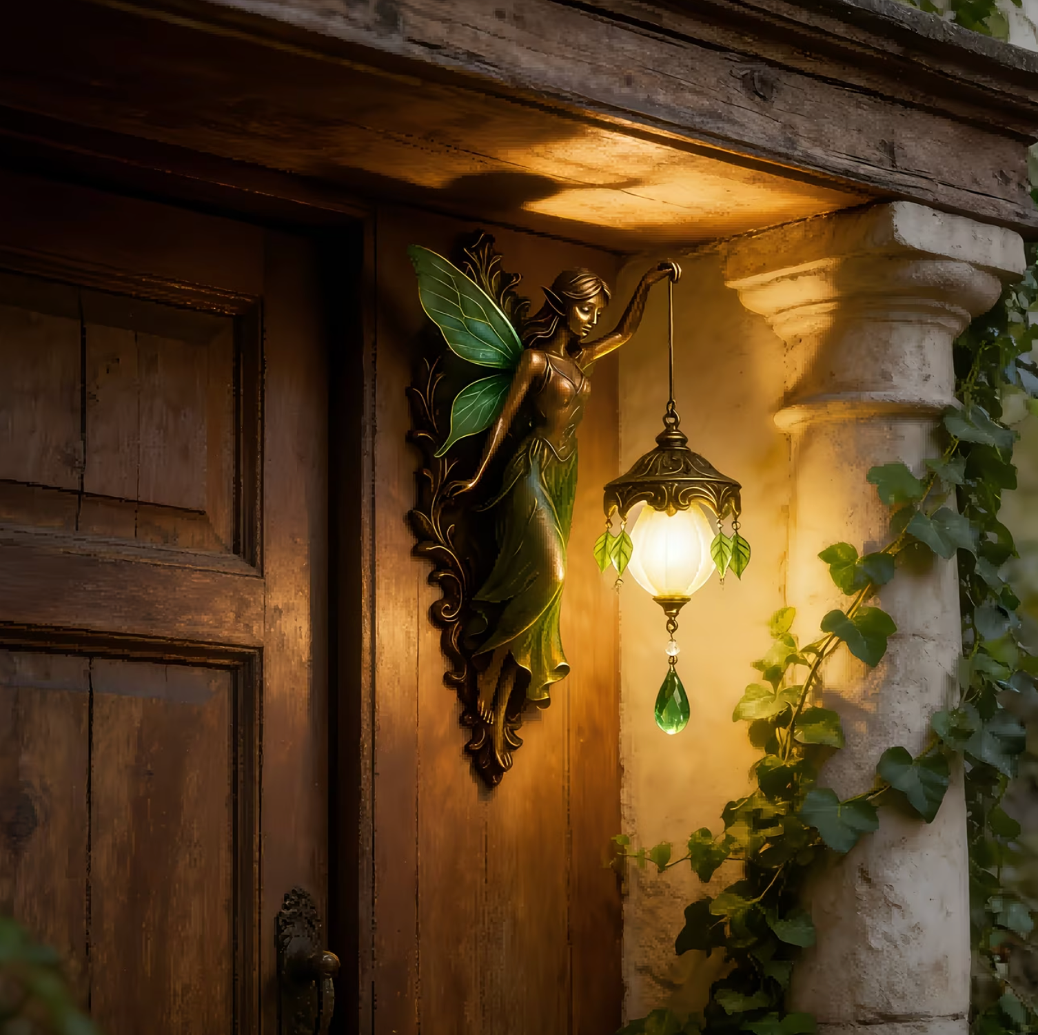 Aetheria™ - Enchanted Fairy Glow Wall Lamp