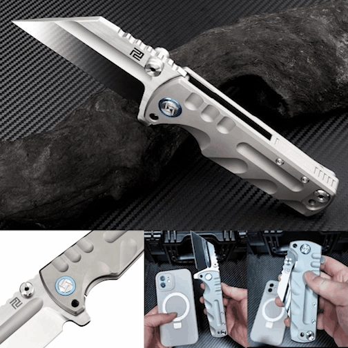 ATZ-1820P D2 Steel Black PVD Blade🔥Buy 2 Free Shipping