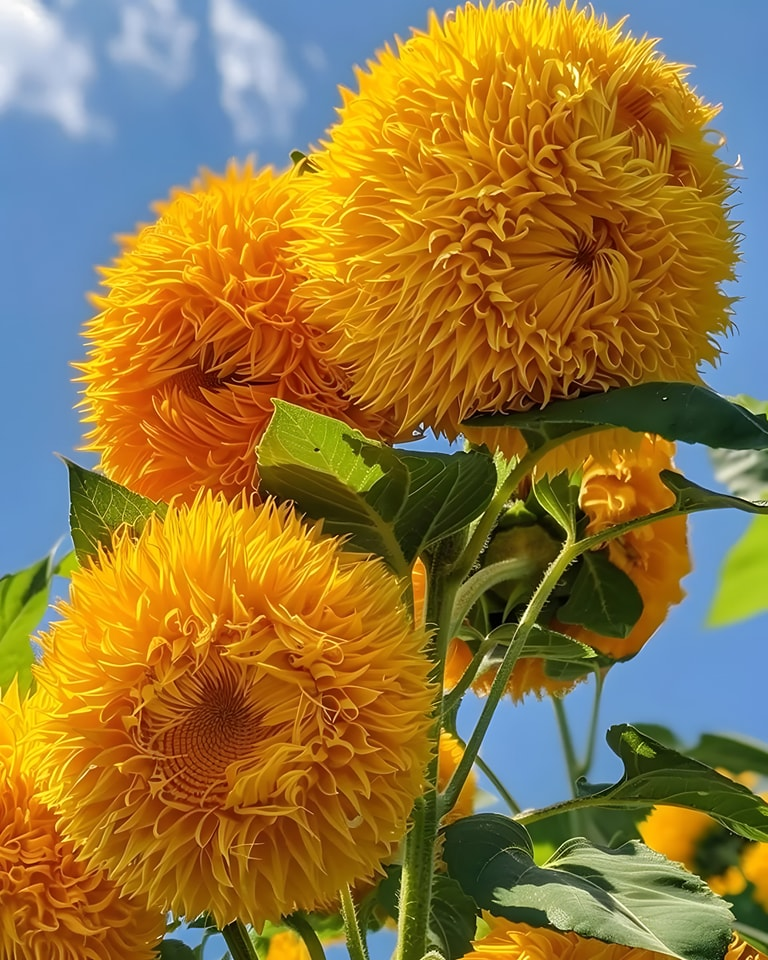 🌻 Giant Teddy Bear Sunflower 