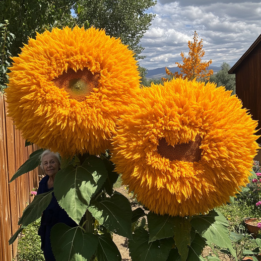 🌻 Giant Teddy Bear Sunflower