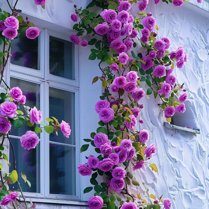 【 Repeat Blooming】🌹Climbing Rose Seeds - Luck Rises