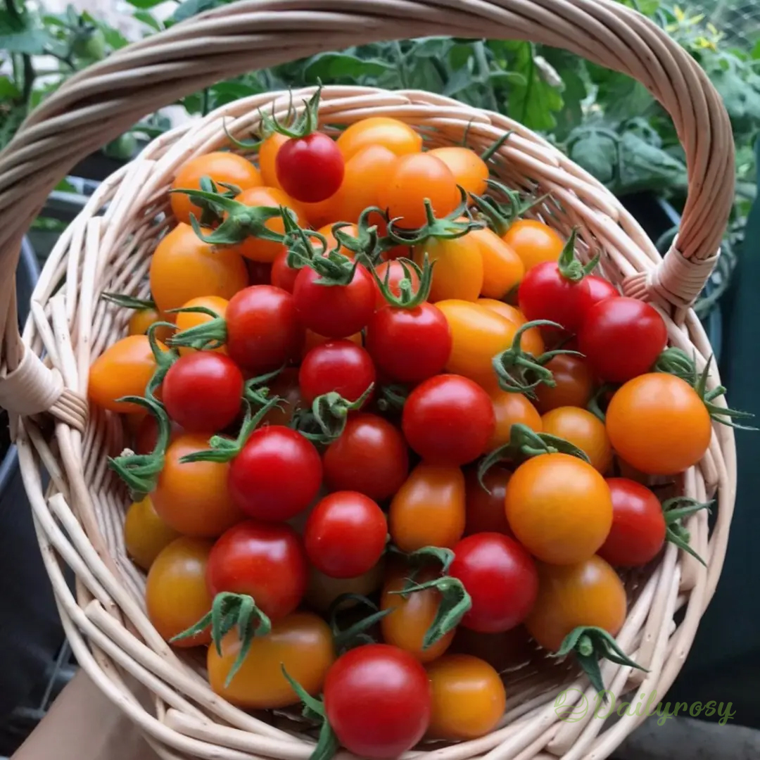 Colorful Dwarf Tomatoes-Four Seasons Potted Plants