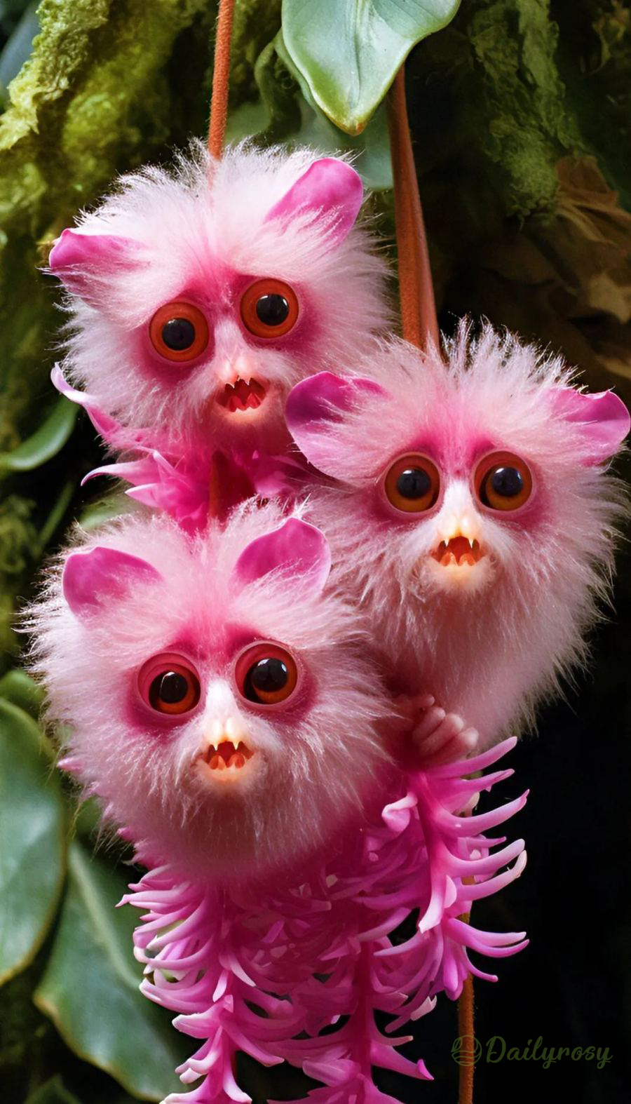 Pink Monkey Face Orchid Seeds 