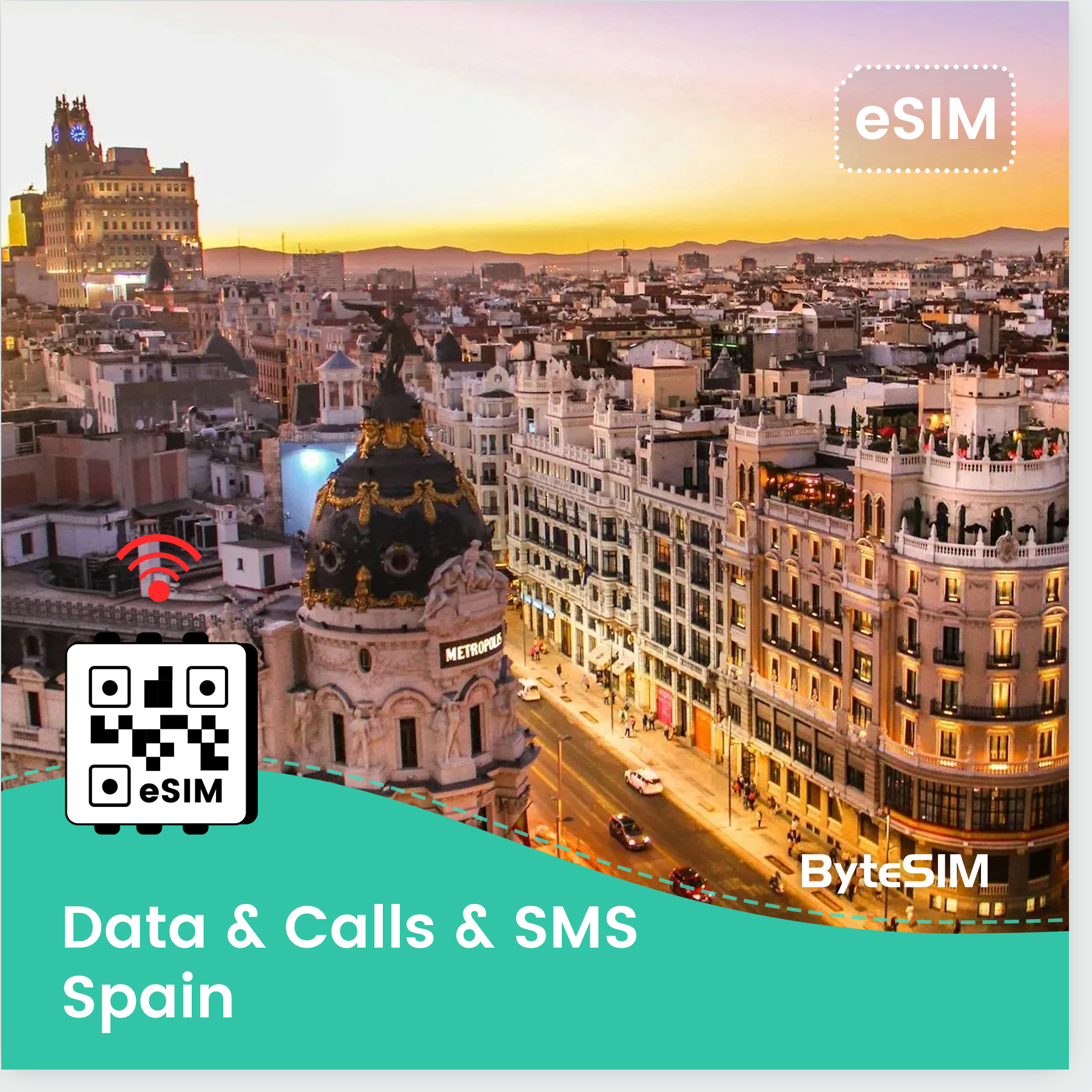 Spain eSIM with Spanish number