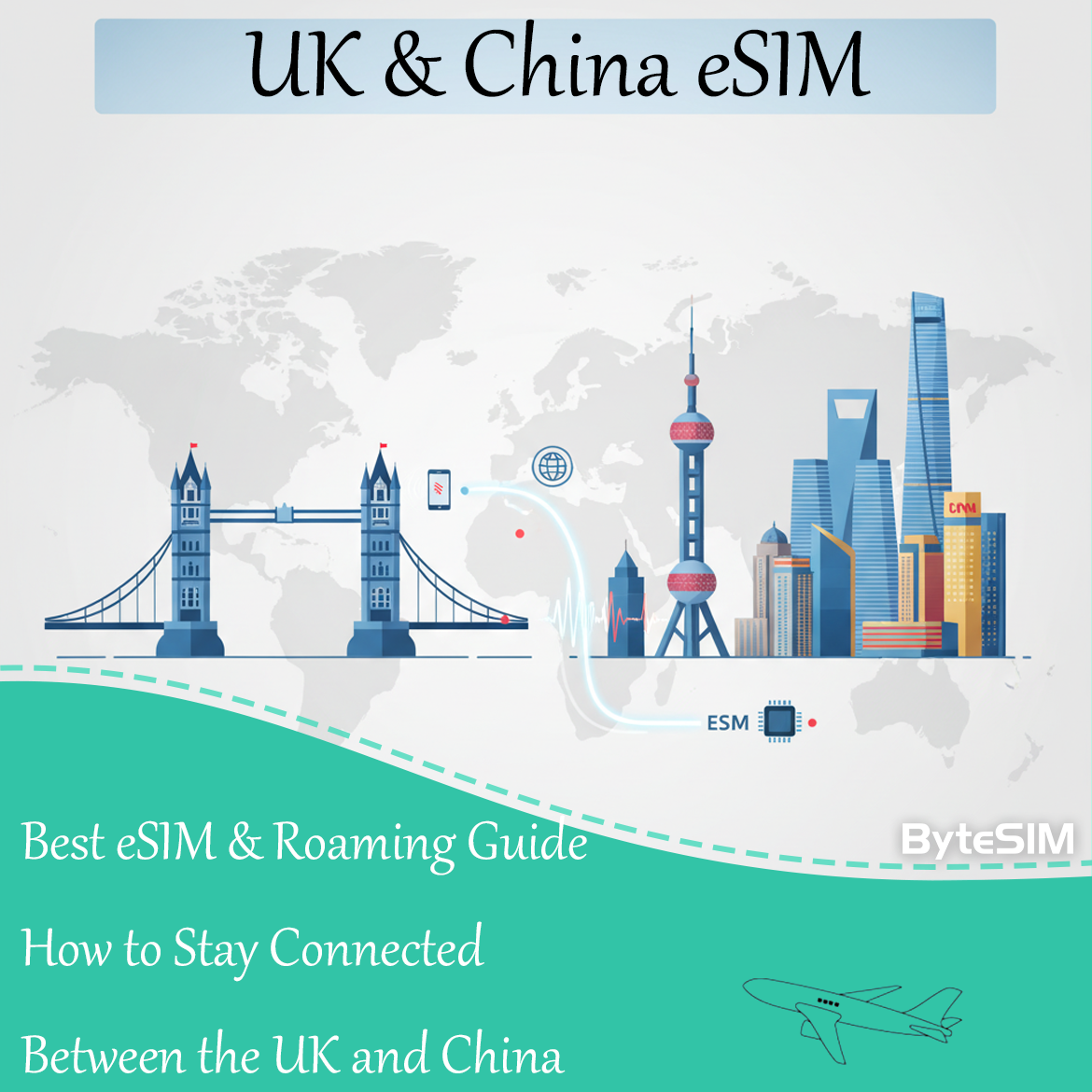 How to Stay Connected Between the UK and China | Best eSIM & Roaming Guide