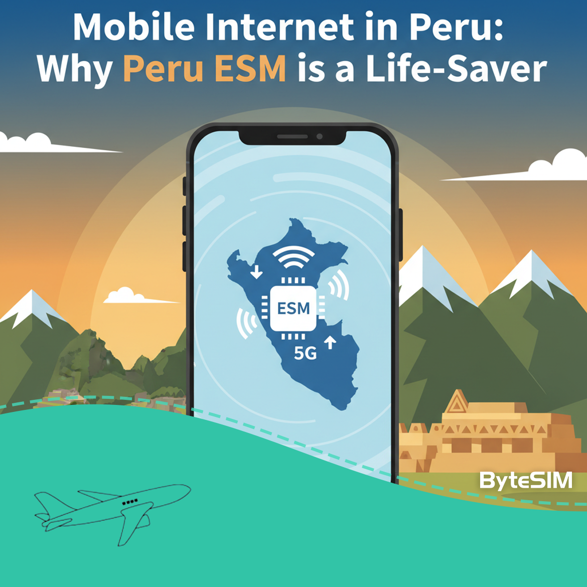 Mobile Internet in Peru: Why Peru eSIM is a Life-Saver